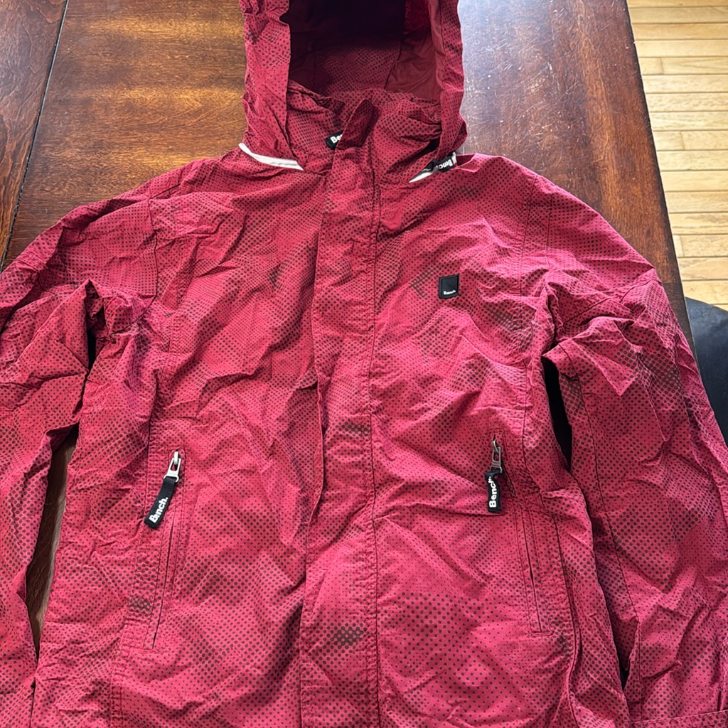Mens Bench Lightweight Red Jacket - Size M